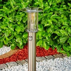 Hofstein Mulo Wegeleuchte Edelstahl, 1-flammig, Bewegungsmelder -Außenleuchten Verkäufe mulo wegeleuchte h3291764 do1 4