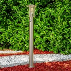 Hofstein Mulo Wegeleuchte Edelstahl, 1-flammig, Bewegungsmelder -Außenleuchten Verkäufe mulo wegeleuchte h3291764 do1 6