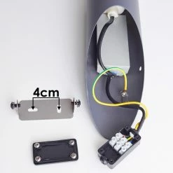 Hofstein Nalmaibr&uuml;ck Au&szlig;enwandleuchte Anthrazit, 1-flammig, Bewegungsmelder -Außenleuchten Verkäufe nalmaibrueck aussenwandleuchte h3291276 do1 19