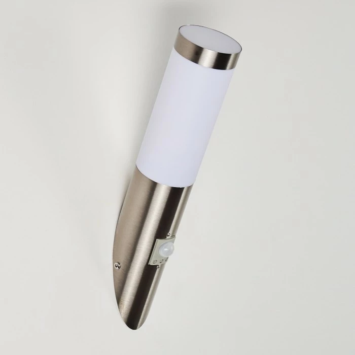 Hofstein Norburg Außenwandleuchte Edelstahl, 1-flammig, Bewegungsmelder 13 Hofstein Norburg Außenwandleuchte Edelstahl, 1-flammig, Bewegungsmelder – Bild 13