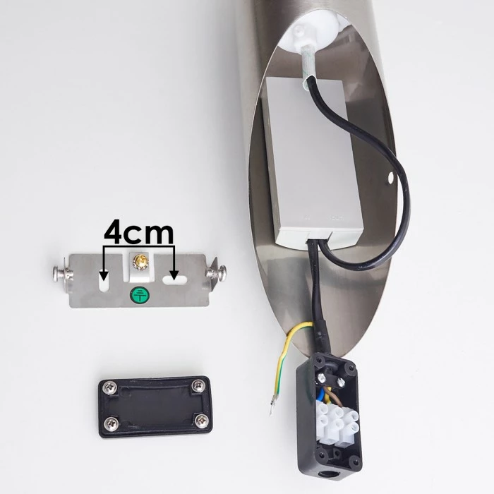 Hofstein Norburg Außenwandleuchte Edelstahl, 1-flammig, Bewegungsmelder 20 Hofstein Norburg Außenwandleuchte Edelstahl, 1-flammig, Bewegungsmelder – Bild 20