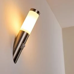 Hofstein Norburg Außenwandleuchte Edelstahl, 1-flammig, Bewegungsmelder 22 Hofstein Norburg Außenwandleuchte Edelstahl, 1-flammig, Bewegungsmelder -Außenleuchten Verkäufe norburg aussenwandleuchte h3291313 do1 2