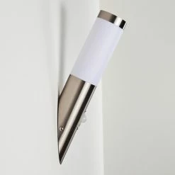 Hofstein Norburg Außenwandleuchte Edelstahl, 1-flammig, Bewegungsmelder 28 Hofstein Norburg Außenwandleuchte Edelstahl, 1-flammig, Bewegungsmelder -Außenleuchten Verkäufe norburg aussenwandleuchte h3291313 do1 8