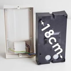 Hofstein Nordkapp Au&szlig;enwandleuchte LED Wei&szlig;, 1-flammig, Bewegungsmelder -Außenleuchten Verkäufe nordkapp aussenwandleuchte h3303344 do1 14