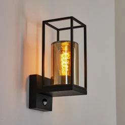 Hofstein Palanga Außenwandleuchte Schwarz, 1-flammig, Bewegungsmelder 16 Hofstein Palanga Außenwandleuchte Schwarz, 1-flammig, Bewegungsmelder -Außenleuchten Verkäufe palanga aussenwandleuchte h3558805 6