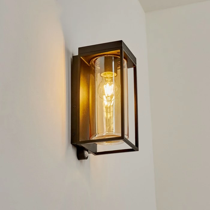 Hofstein Palanga Außenwandleuchte LED Schwarz, 1-flammig, Bewegungsmelder 9 Hofstein Palanga Außenwandleuchte LED Schwarz, 1-flammig, Bewegungsmelder – Bild 9