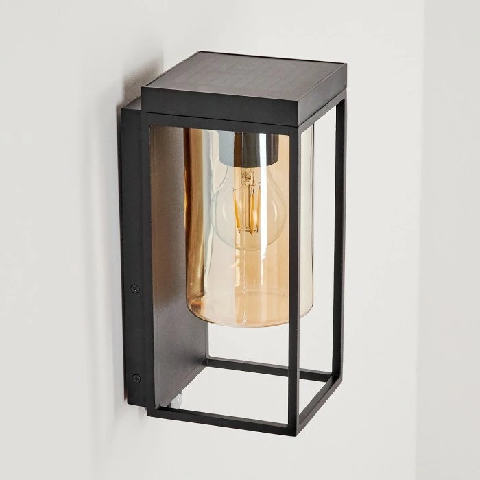 Hofstein Palanga Außenwandleuchte LED Schwarz, 1-flammig, Bewegungsmelder 2 Hofstein Palanga Außenwandleuchte LED Schwarz, 1-flammig, Bewegungsmelder – Bild 2