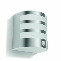 Philips Leuchten Philips Calgary Au&szlig;enwandleuchte LED Edelstahl, 1-flammig, Bewegungsmelder -Außenleuchten Verkäufe philips calgary aussenwandleuchte 173154716 2