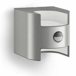 Philips Leuchten Philips Grass Außenwandleuchte LED Edelstahl, 2-flammig, Bewegungsmelder