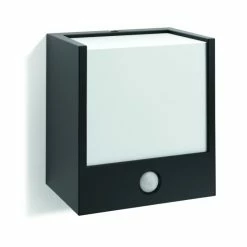 Philips Leuchten Philips Macaw Außenwandleuchte LED Schwarz, 1-flammig, Bewegungsmelder -Außenleuchten Verkäufe philips macaw aussenwandleuchte 173173016 4