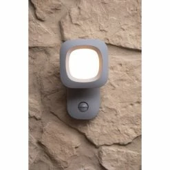 Philips Leuchten Philips myGarden CLOUD Wandleuchte LED Grau, 1-flammig, Bewegungsmelder -Außenleuchten Verkäufe philips mygarden cloud wandleuchte 172768716 do1 3