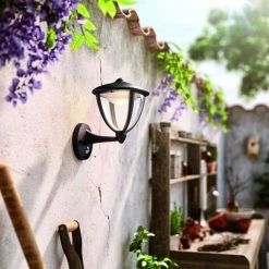 Philips Leuchten Philips Robin Außenwandleuchte LED Schwarz, 1-flammig, Bewegungsmelder -Außenleuchten Verkäufe philips robin aussenwandleuchte 154793016 3