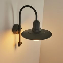 Hofstein Pohei Au&szlig;enwandleuchte Anthrazit, 1-flammig, Bewegungsmelder -Außenleuchten Verkäufe pohei aussenwandleuchte h3443354 6