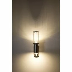 Hofstein Popoyan Aussenwandleuchte LED Edelstahl, 2-flammig, Bewegungsmelder -Außenleuchten Verkäufe popoyan aussenwandleuchte h3002209 4