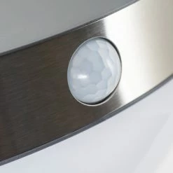 Hofstein Pori Aussenwandleuchte Solar LED Chrom, 1-flammig, Bewegungsmelder -Außenleuchten Verkäufe pori aussenwandleuchte solar h3023600 6