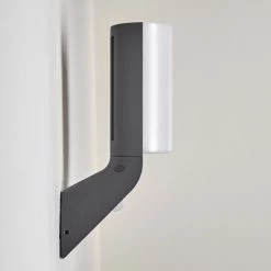 Hofstein Porus Außenwandleuchte LED Anthrazit, 1-flammig, Bewegungsmelder -Außenleuchten Verkäufe porus aussenwandleuchte h3305782 8