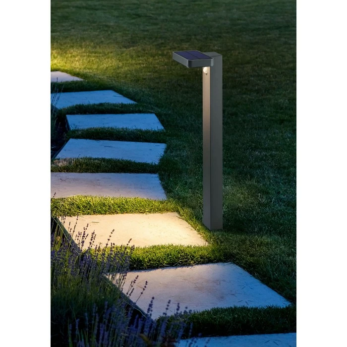 Reality Esquel Solar-Wegeleuchte LED Anthrazit, 1-flammig, Bewegungsmelder 2 Reality Esquel Solar-Wegeleuchte LED Anthrazit, 1-flammig, Bewegungsmelder – Bild 2