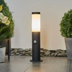 Hofstein Ruti Sockelleuchte Schwarz, 1-flammig, Bewegungsmelder -Außenleuchten Verkäufe ruti sockelleuchte h3576618 6