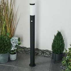 Hofstein Ruti Wegeleuchte Schwarz, 1-flammig, Bewegungsmelder -Außenleuchten Verkäufe ruti wegeleuchte h3576663 9