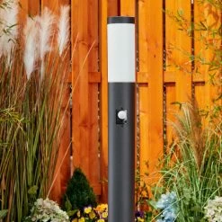 Hofstein Ruti Wegeleuchte Schwarz, 1-flammig, Bewegungsmelder -Außenleuchten Verkäufe ruti wegeleuchte h3597552 11