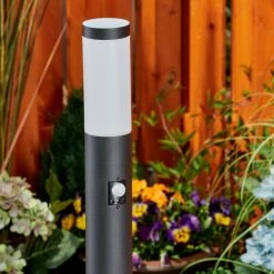 Hofstein Ruti Wegeleuchte Schwarz, 1-flammig, Bewegungsmelder -Außenleuchten Verkäufe ruti wegeleuchte h3597552 9