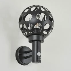 Hofstein Saaseg Au&szlig;enwandleuchte Anthrazit, 1-flammig, Bewegungsmelder -Außenleuchten Verkäufe saaseg aussenwandleuchte h3438558 7