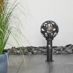 Hofstein Saaseg Wegeleuchte Schwarz, 1-flammig, Bewegungsmelder -Außenleuchten Verkäufe saaseg wegeleuchte h3438848 11