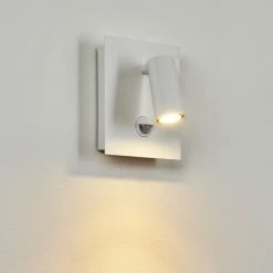 Hofstein Saeter Au&szlig;enwandleuchte LED Wei&szlig;, 1-flammig, Bewegungsmelder -Außenleuchten Verkäufe saeter aussenwandleuchte h3438695 6