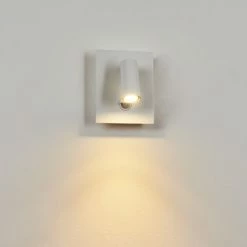 Hofstein Saeter Au&szlig;enwandleuchte LED Wei&szlig;, 1-flammig, Bewegungsmelder -Außenleuchten Verkäufe saeter aussenwandleuchte h3438695 8