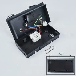 Hofstein Saeter Außenwandleuchte LED Schwarz, 2-flammig, Bewegungsmelder 16 Hofstein Saeter Außenwandleuchte LED Schwarz, 2-flammig, Bewegungsmelder -Außenleuchten Verkäufe saeter aussenwandleuchte h3443200 4