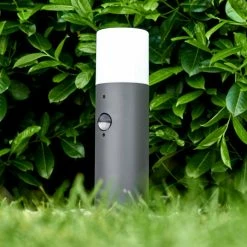 Hofstein Schafhaus Sockelleuchte Anthrazit, 1-flammig, Bewegungsmelder -Außenleuchten Verkäufe schafhaus sockelleuchte h3292907 do1 3