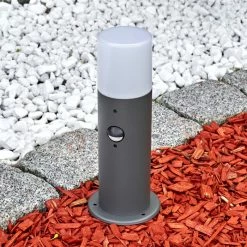 Hofstein Schafhaus Sockelleuchte Anthrazit, 1-flammig, Bewegungsmelder -Außenleuchten Verkäufe schafhaus sockelleuchte h3292907 do1 5