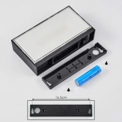 Hofstein Seilhac Solarwandleuchte LED Schwarz, 1-flammig, Bewegungsmelder 16 Hofstein Seilhac Solarwandleuchte LED Schwarz, 1-flammig, Bewegungsmelder -Außenleuchten Verkäufe seilhac solarwandleuchte h3651438 4