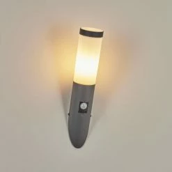 Hofstein Sessa Außenwandleuchte Anthrazit, 1-flammig, Bewegungsmelder -Außenleuchten Verkäufe sessa aussenwandleuchte h3018408 9