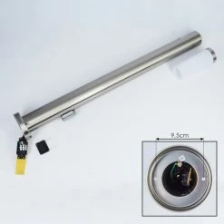 Hofstein Sessa Wegeleuchte Nickel-Matt, 1-flammig, Bewegungsmelder -Außenleuchten Verkäufe sessa wegeleuchte h3018163 4