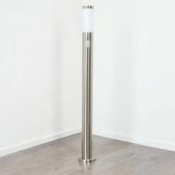 Hofstein Sessa Wegeleuchte Nickel-Matt, 1-flammig, Bewegungsmelder -Außenleuchten Verkäufe sessa wegeleuchte h3018187 7