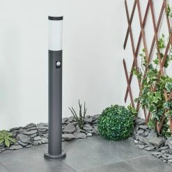 Hofstein Sessa Wegeleuchte Anthrazit, 1-flammig, Bewegungsmelder -Außenleuchten Verkäufe sessa wegeleuchte h3018316 11