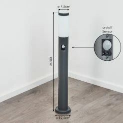 Hofstein Sessa Wegeleuchte Anthrazit, 1-flammig, Bewegungsmelder -Außenleuchten Verkäufe sessa wegeleuchte h3018316 3