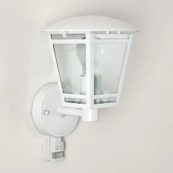 Hofstein Siera Außenwandleuchte Weiß, 1-flammig, Bewegungsmelder -Außenleuchten Verkäufe siera aussenwandleuchte h3029947 9