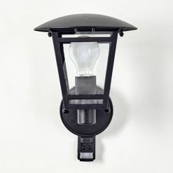 Hofstein Siera Außenwandleuchte Schwarz, 1-flammig, Bewegungsmelder -Außenleuchten Verkäufe siera aussenwandleuchte h3029954 6