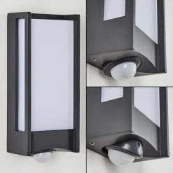 Hofstein Skove Außenwandleuchte LED Anthrazit, 1-flammig, Bewegungsmelder 24 Hofstein Skove Außenwandleuchte LED Anthrazit, 1-flammig, Bewegungsmelder -Außenleuchten Verkäufe skove aussenwandleuchte h3300565 do1 8