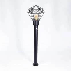 Hofstein Solda Wegeleuchte Schwarz, 1-flammig, Bewegungsmelder -Außenleuchten Verkäufe solda wegeleuchte h3409039 7