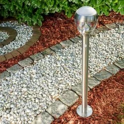 Hofstein Sorken Wegeleuchte LED Edelstahl, 1-flammig, Bewegungsmelder -Außenleuchten Verkäufe sorken wegeleuchte h3170212 do1 13