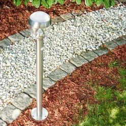 Hofstein Sorken Wegeleuchte LED Edelstahl, 1-flammig, Bewegungsmelder -Außenleuchten Verkäufe sorken wegeleuchte h3170212 do1 2