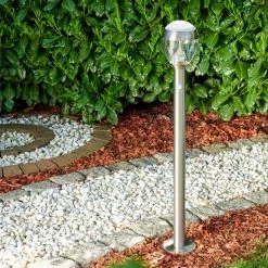 Hofstein Sorken Wegeleuchte LED Edelstahl, 1-flammig, Bewegungsmelder -Außenleuchten Verkäufe sorken wegeleuchte h3170212 do1 7