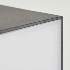 Hofstein Swanek Außenwandleuchte LED Anthrazit, 1-flammig, Bewegungsmelder -Außenleuchten Verkäufe swanek aussenwandleuchte h3428818 2