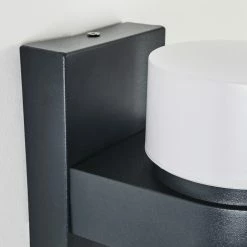 Hofstein Tiarp Außenwandleuchte LED Schwarz, 2-flammig, Bewegungsmelder -Außenleuchten Verkäufe tiarp aussenwandleuchte h3428689 5