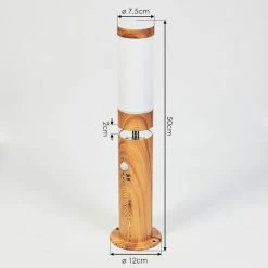 Hofstein Tise Wegeleuchte Braun, Holzoptik, 2-flammig, Bewegungsmelder -Außenleuchten Verkäufe tise wegeleuchte h3445624 3