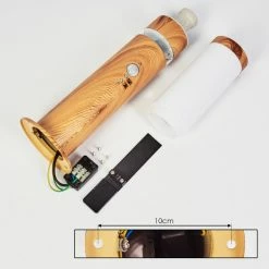 Hofstein Tise Wegeleuchte Braun, Holzoptik, 2-flammig, Bewegungsmelder -Außenleuchten Verkäufe tise wegeleuchte h3445624 4