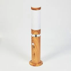 Hofstein Tise Wegeleuchte Braun, Holzoptik, 2-flammig, Bewegungsmelder -Außenleuchten Verkäufe tise wegeleuchte h3445624 7